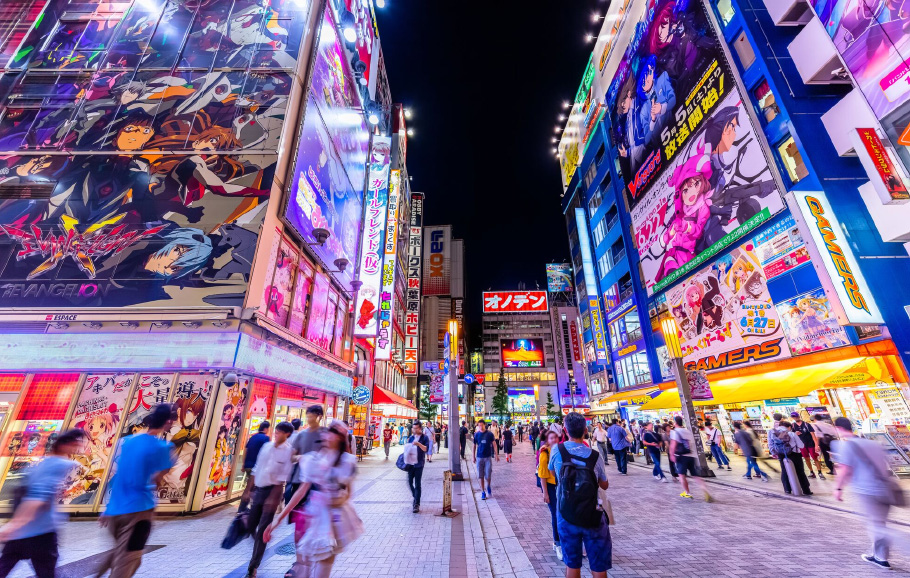 秋葉原電気街写真